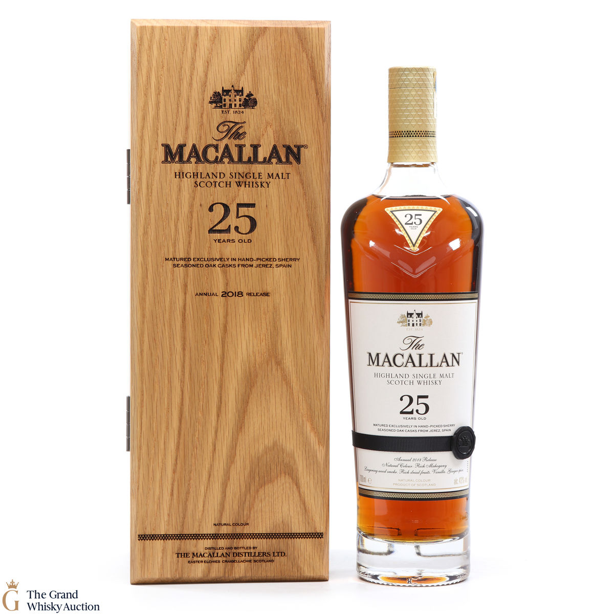 Macallan - 25 Year Old - Sherry Oak - 2018