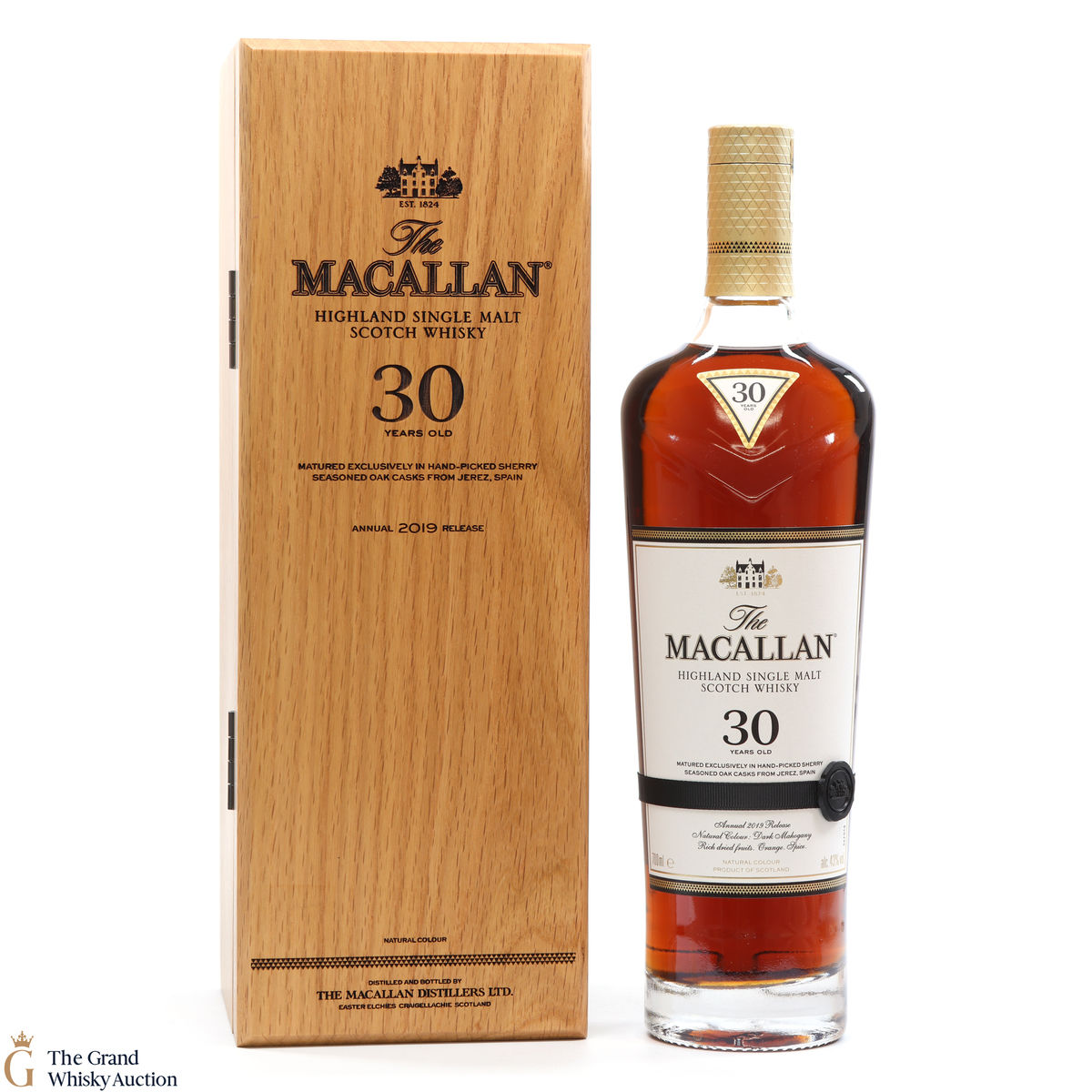Macallan - 30 Year Old Sherry Oak - 2019