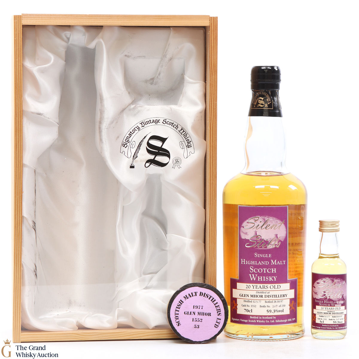 Glen Mhor - 20 Year Old  1977 - Signatory Vintage & 5cl - Silent Stills