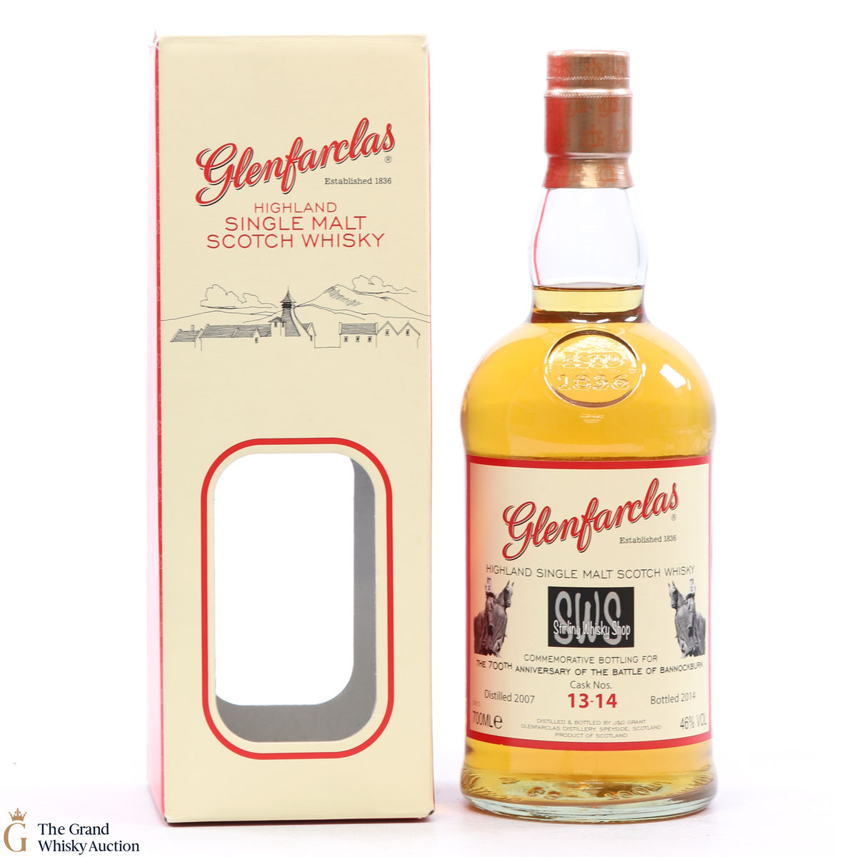 Glenfarclas - 2007 Stirling Whisky Shop #13-14 700th Anniversary of Bannockburn