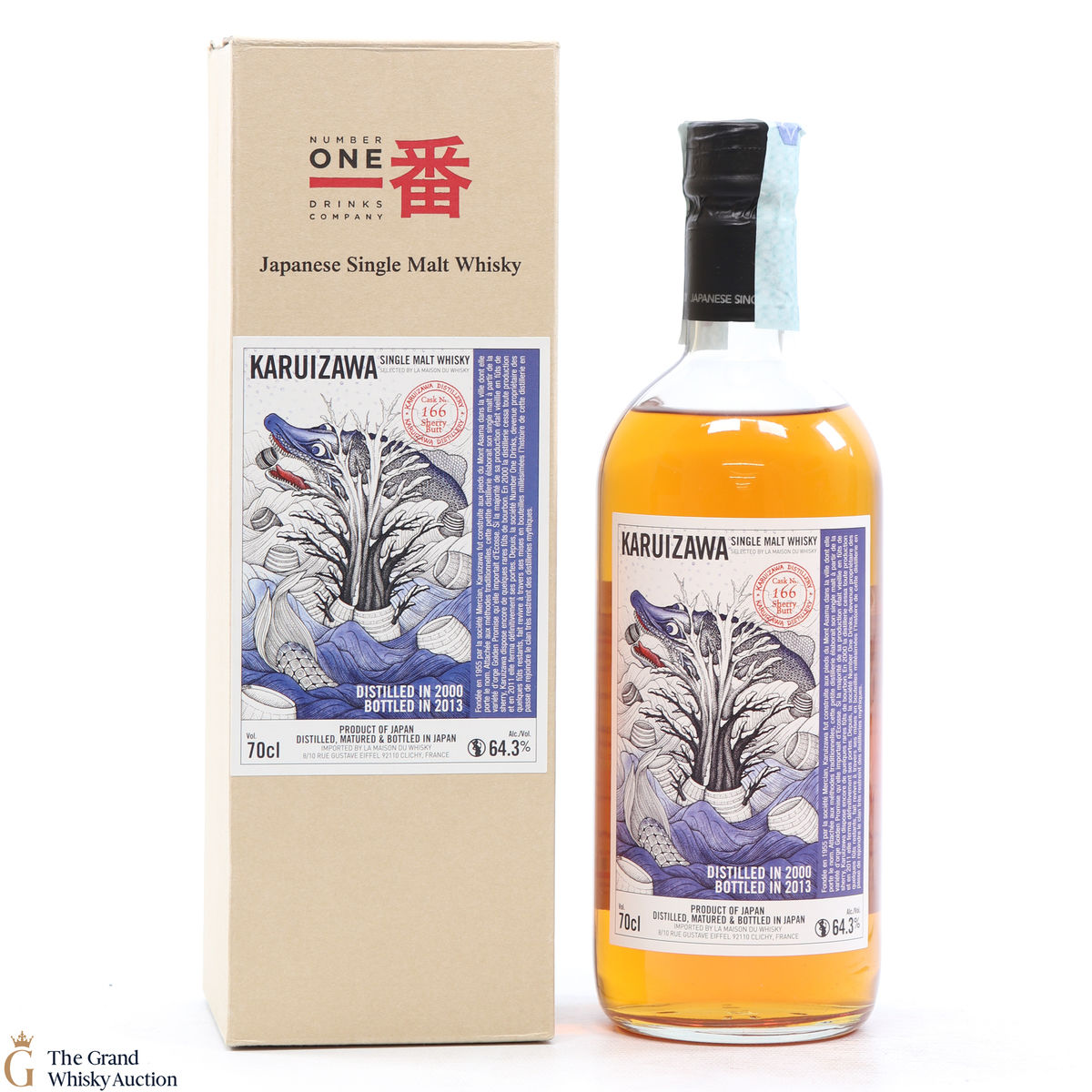 Karuizawa - 2000 Single Sherry Cask #166 Sea Dragon