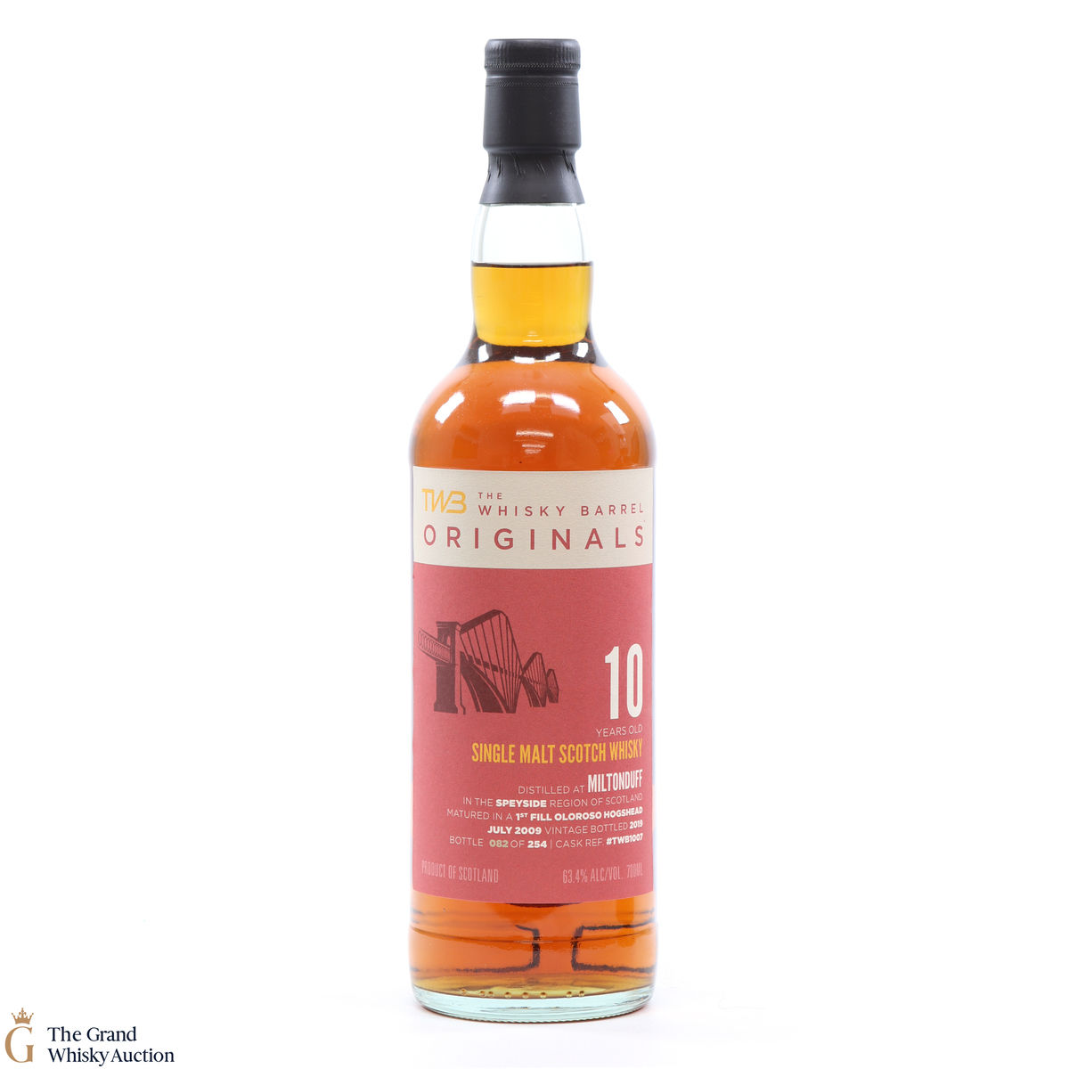 Miltonduff - 10 Year Old 2009 - TWB Originals 