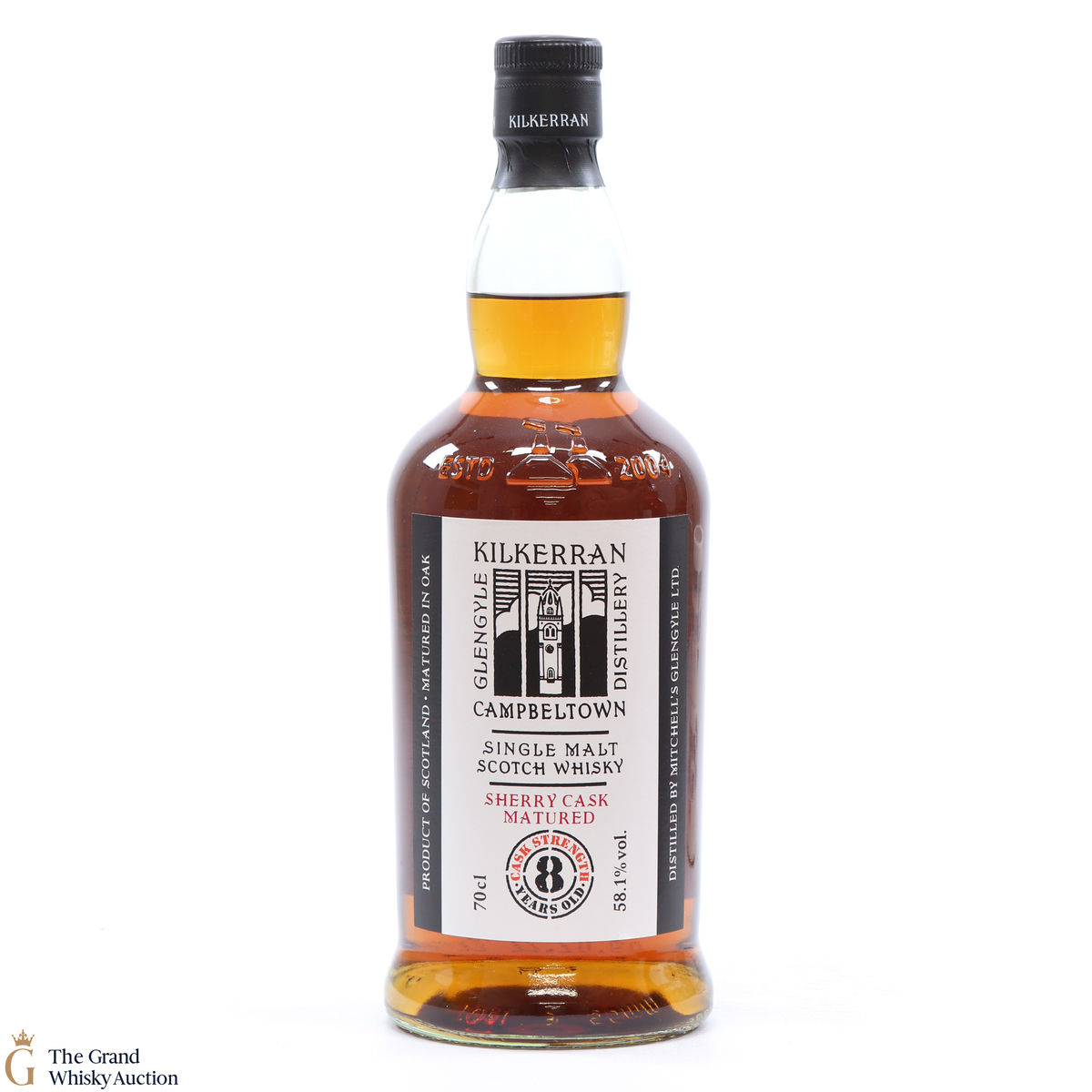 Kilkerran - 8 Year Old - Sherry Oak - Cask Strength 58.1%