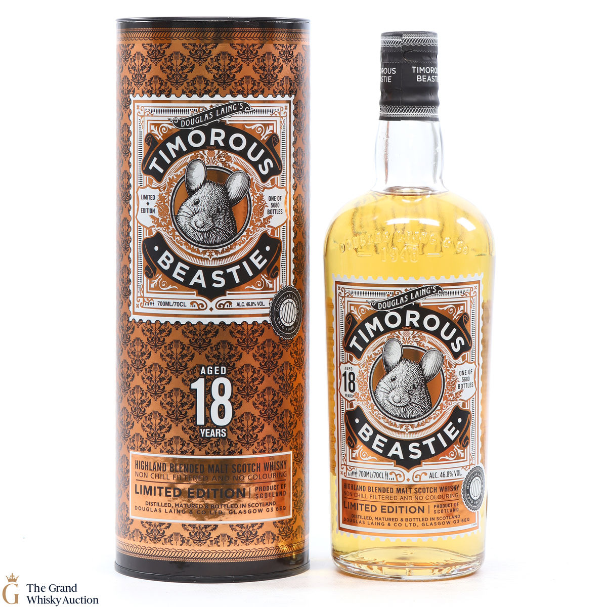 Timorous Beastie  -18 Year Old - Douglas Laing