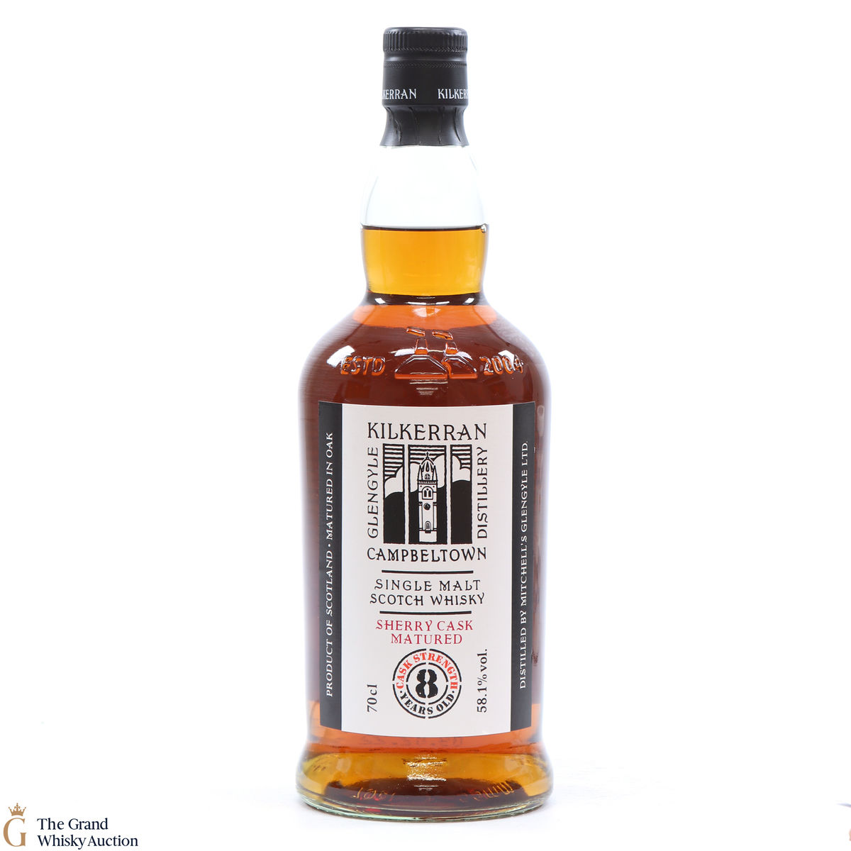Kilkerran - 8 Year Old - Sherry Oak - Cask Strength 58.1%