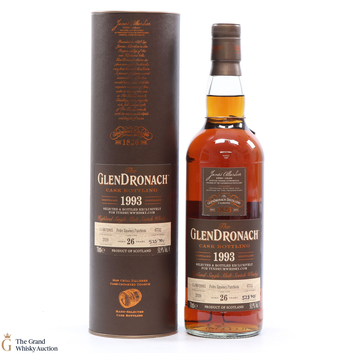 Glendronach - 26 Year Old 1993 - Single Cask #6732