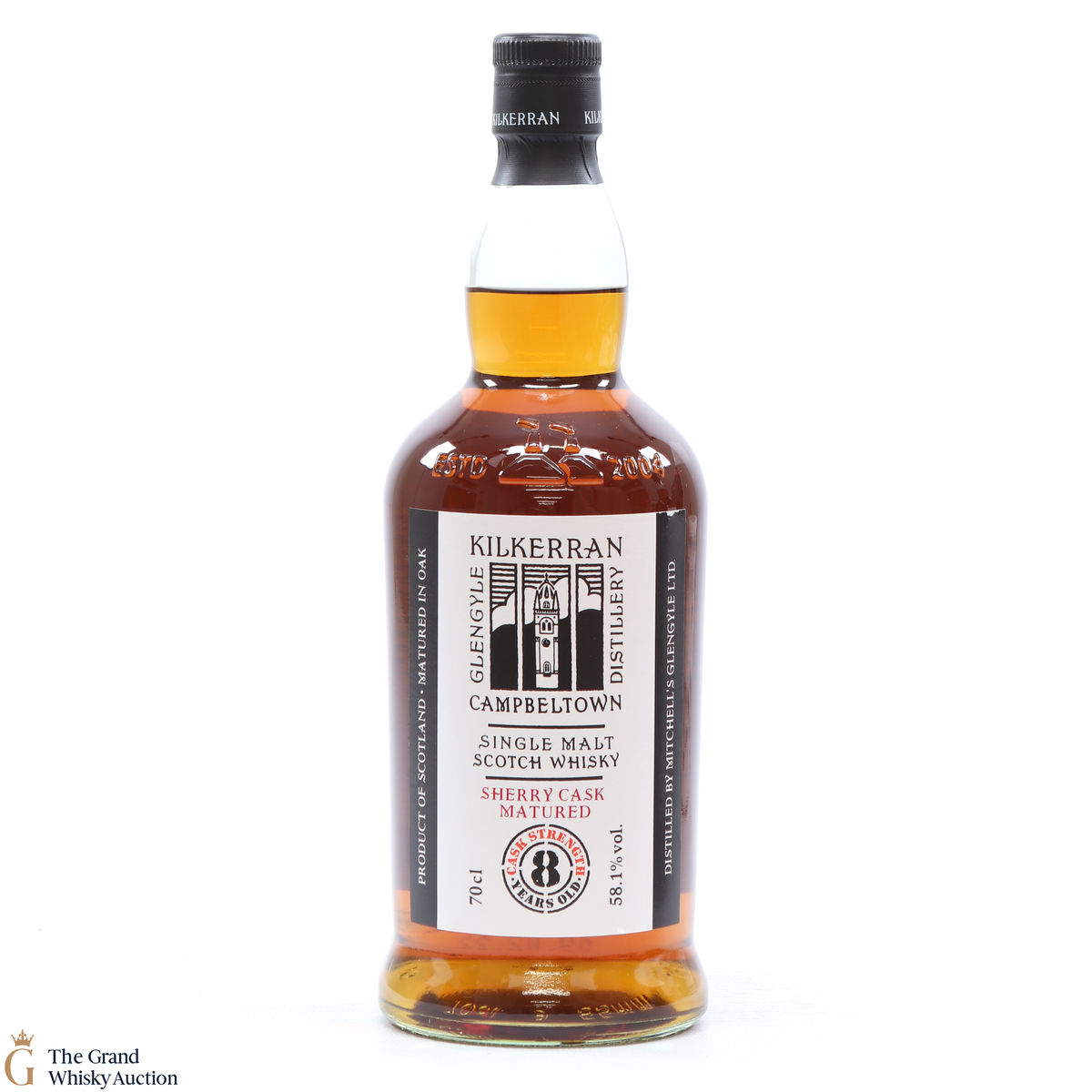 Kilkerran - 8 Year Old - Sherry Oak - Cask Strength 58.1%