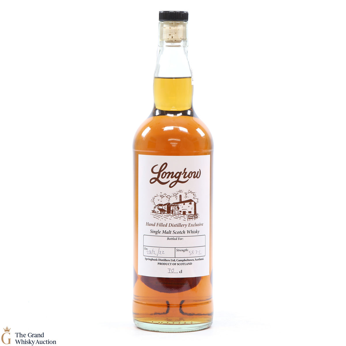 Longrow - Hand Fill Distillery Exclusive 2022 58.7%