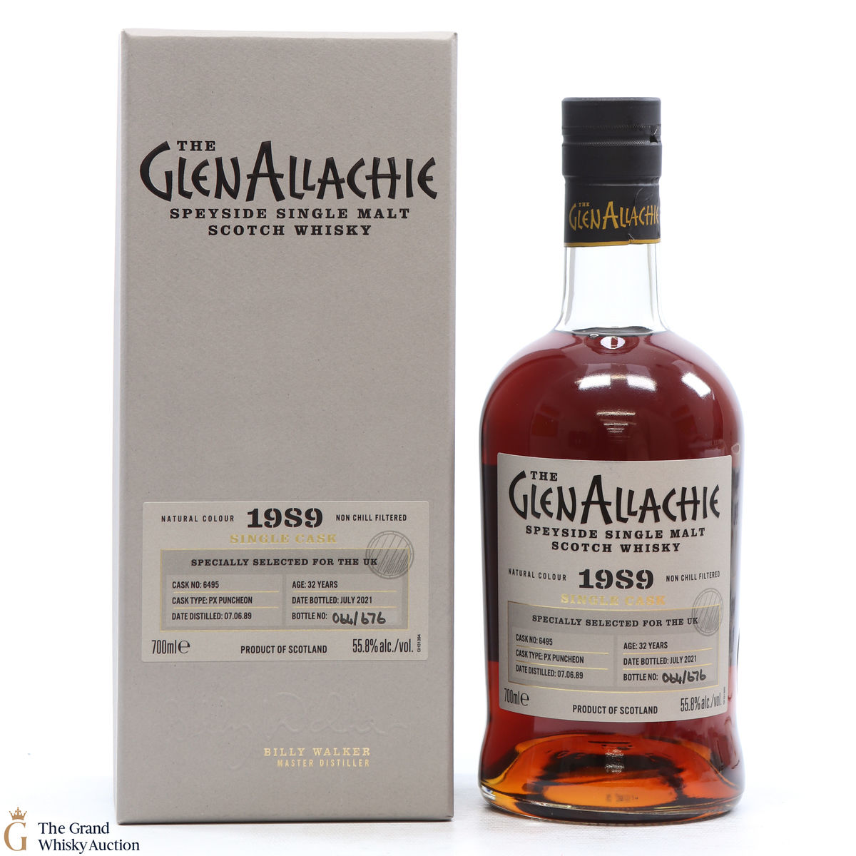 GlenAllachie - 32 Year Old 1989 Single Cask #6495