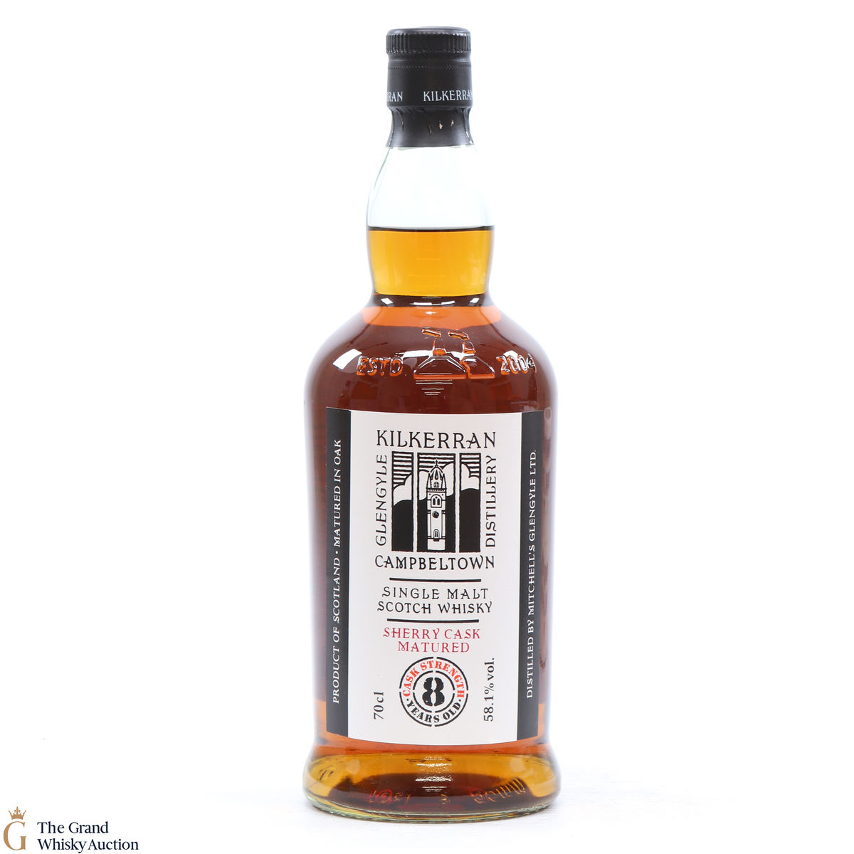 Kilkerran - 8 Year Old - Sherry Oak - Cask Strength 58.1%