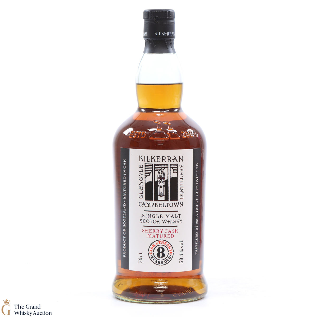 Kilkerran - 8 Year Old - Sherry Oak - Cask Strength 58.1%