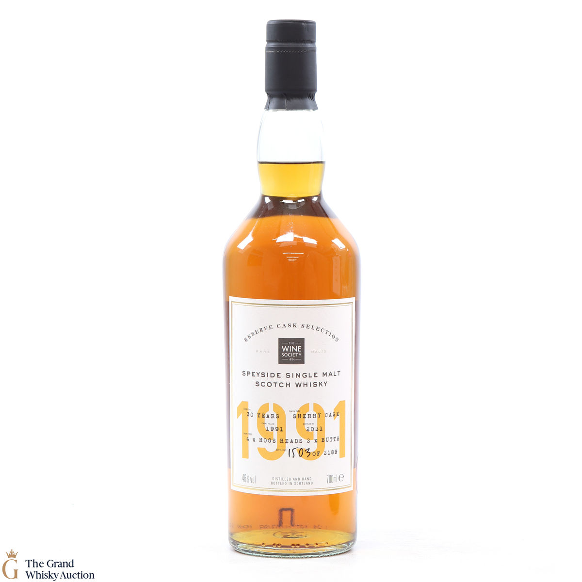 Speyside - 30 Year Old 1991 Sherry - Wine Society Reserve Cask No.2