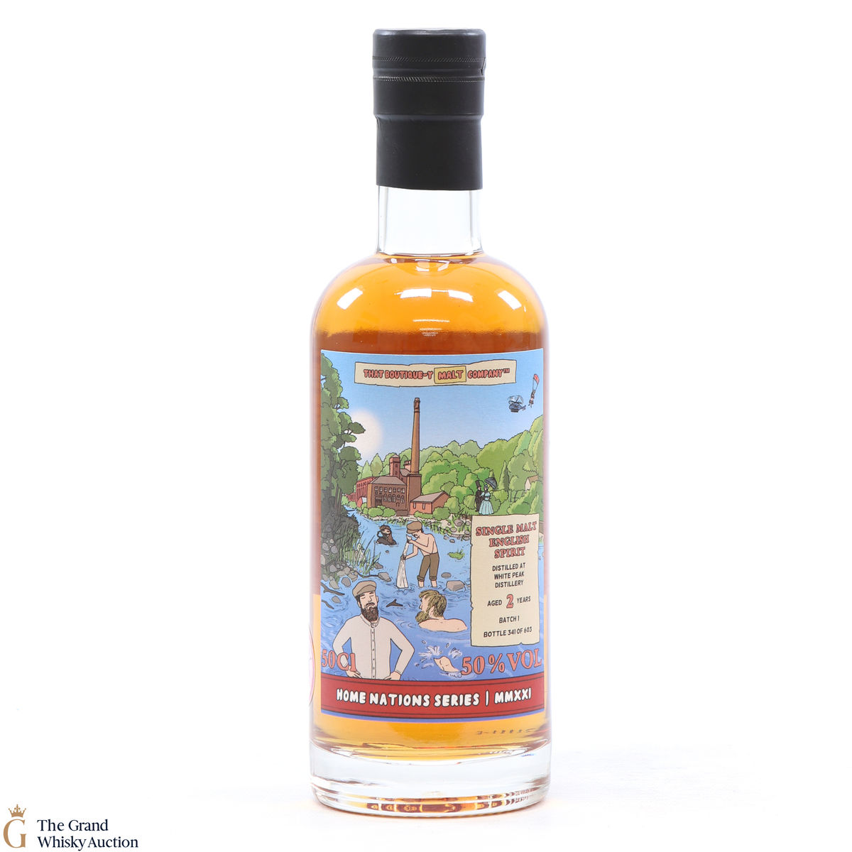 White Peak -  2 Year Old - That Boutique-y Malt Company (50cl) Home Nation Series Batch #1