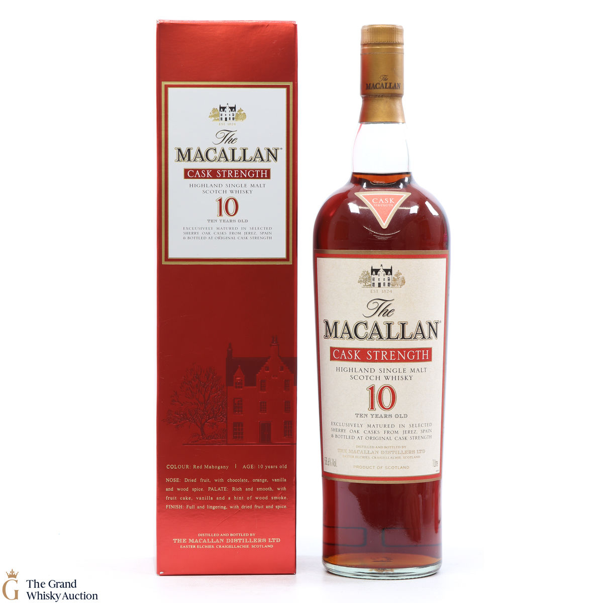 Macallan - 10 Year Old - Cask Strength (1L) 58.6%