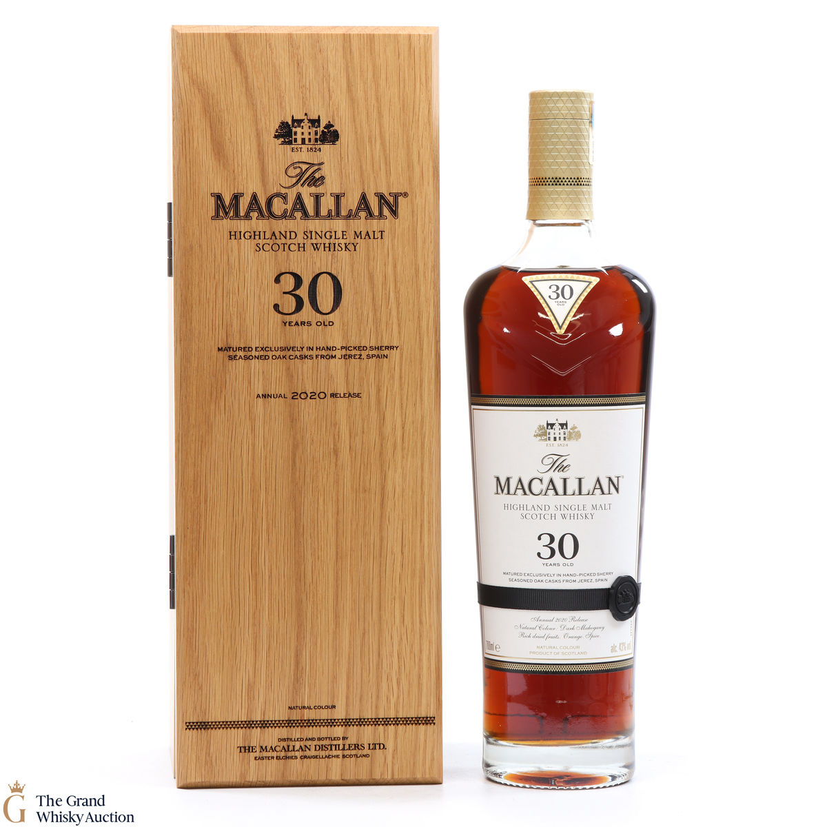 Macallan - 30 Year Old Sherry Oak - 2020