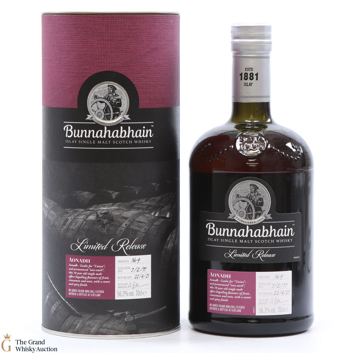 Bunnahabhain - 10 Year Old 2011 Aonadh Limited Release 2021