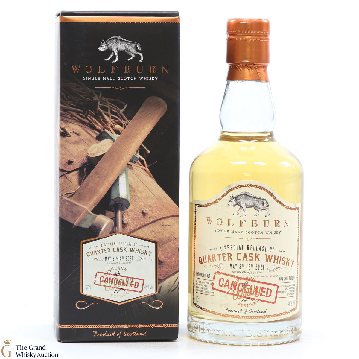 Wolfburn - Quarter Cask - Highland Whisky Festival (Cancelled) 2020 