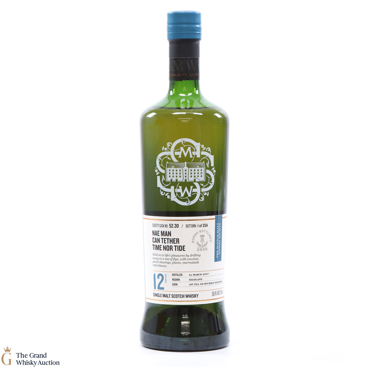 Old Pulteney - 12 Year Old SMWS 52.30 Burns Bottling 2020