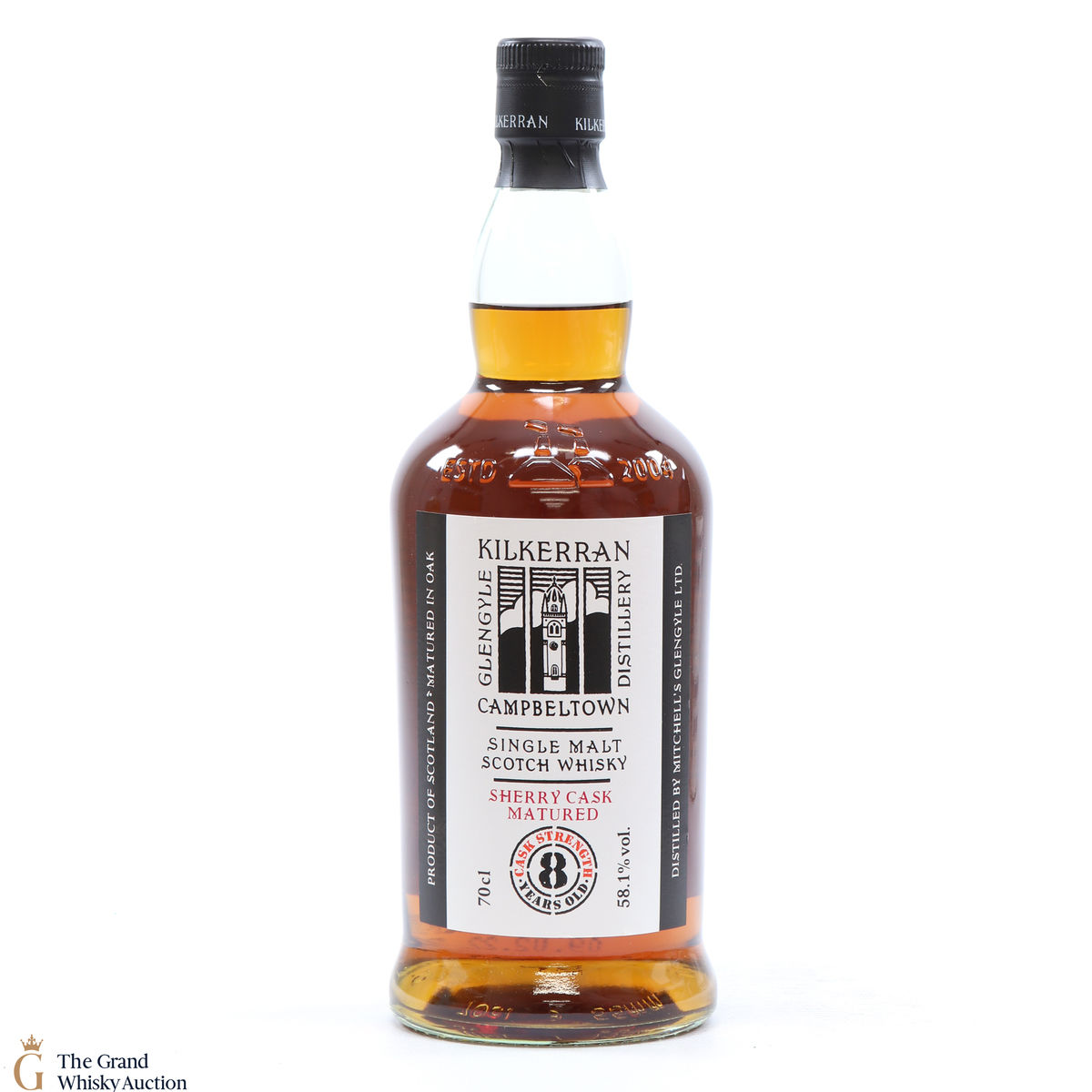 Kilkerran - 8 Year Old - Sherry Oak - Cask Strength 58.1%