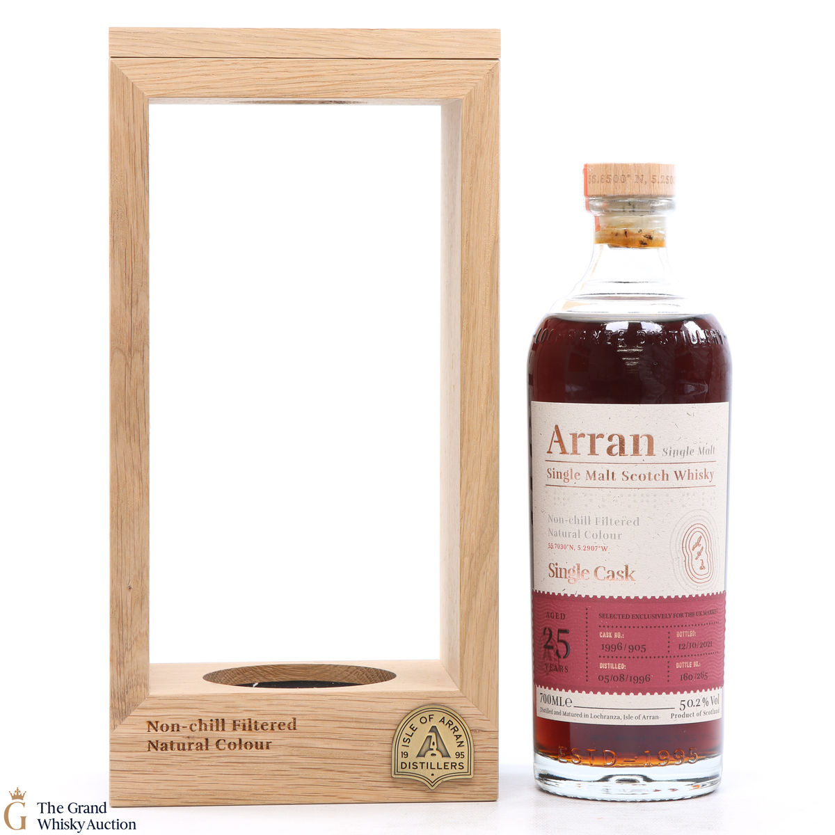 Arran - 25 Year Old Single Sherry Cask #1996/905 UK Exclusive 2021