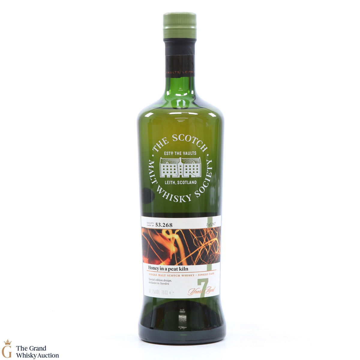 Caol Ila - 7 Year Old SMWS 53.268 Honey In A Peat Kiln Sweden Exclusive