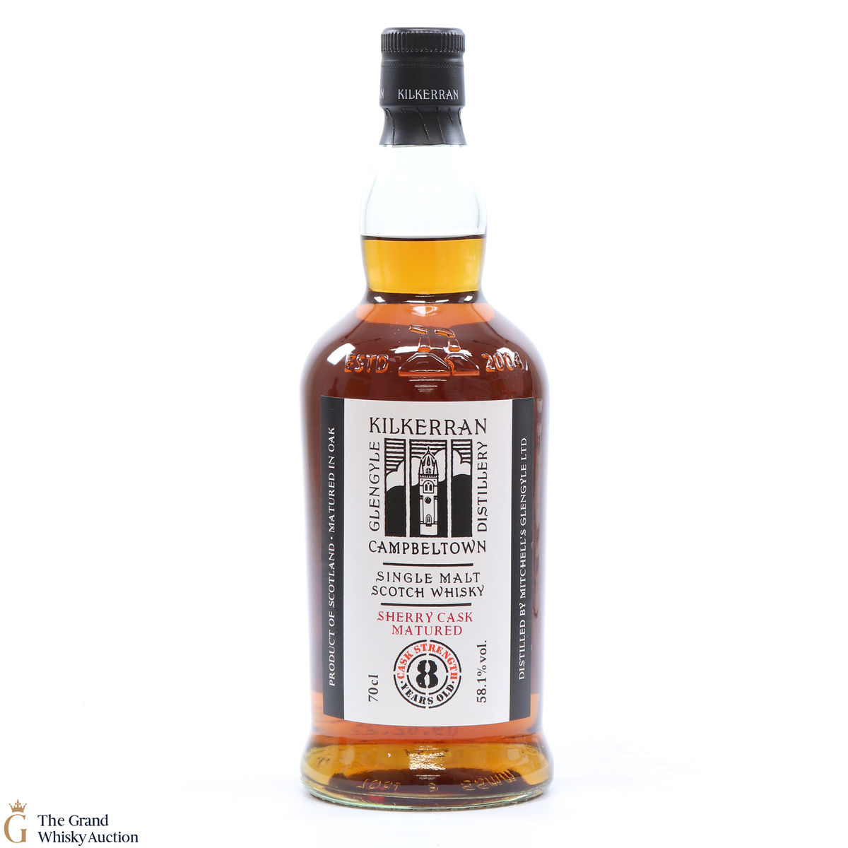Kilkerran - 8 Year Old - Sherry Oak - Cask Strength 58.1%