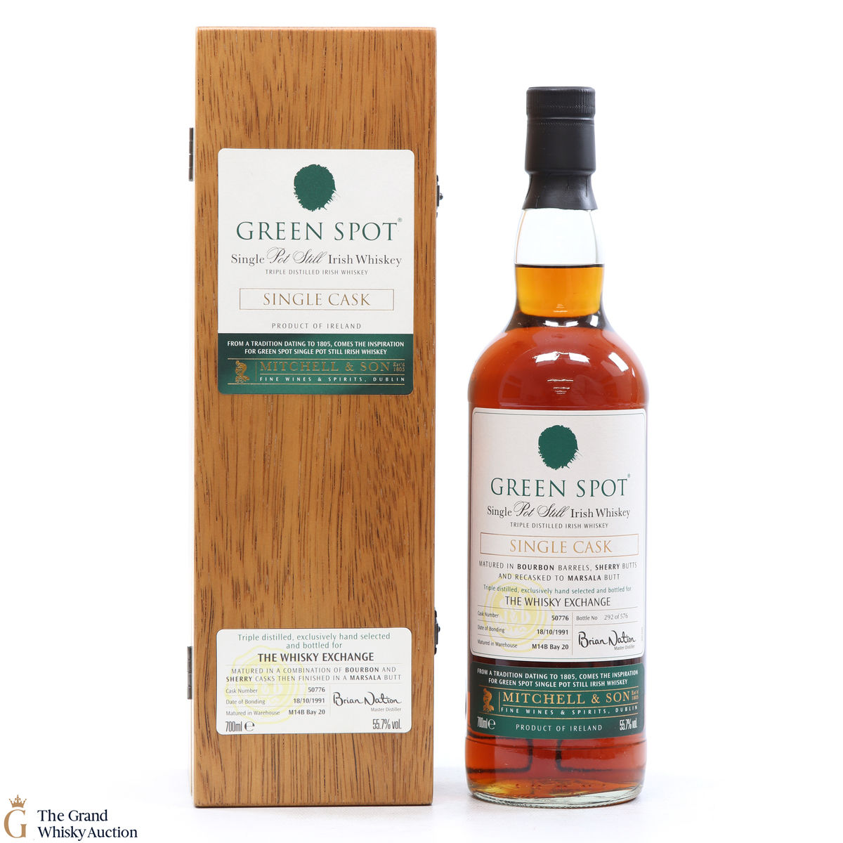 Mitchell & Son - Green Spot Single Cask #50776 TWE