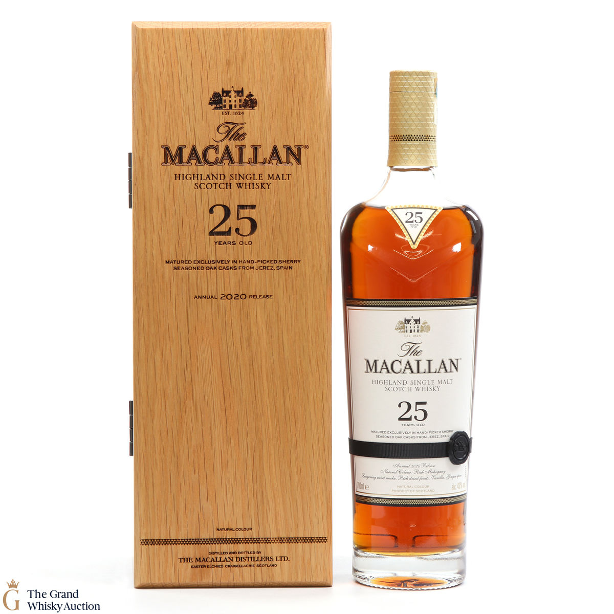 Macallan - 25 Year Old - Sherry Oak - 2020
