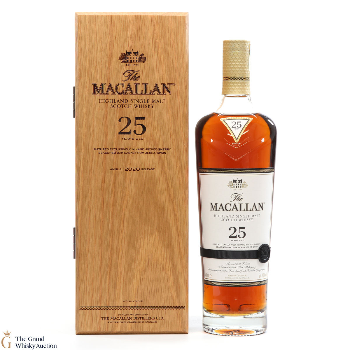 Macallan - 25 Year Old - Sherry Oak - 2020