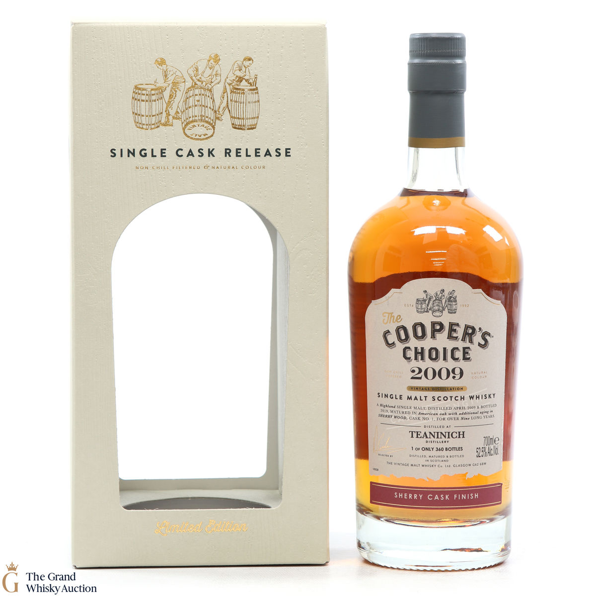 Teaninich - 9 Year Old 2009 - Sherry Finish - Cooper's Choice