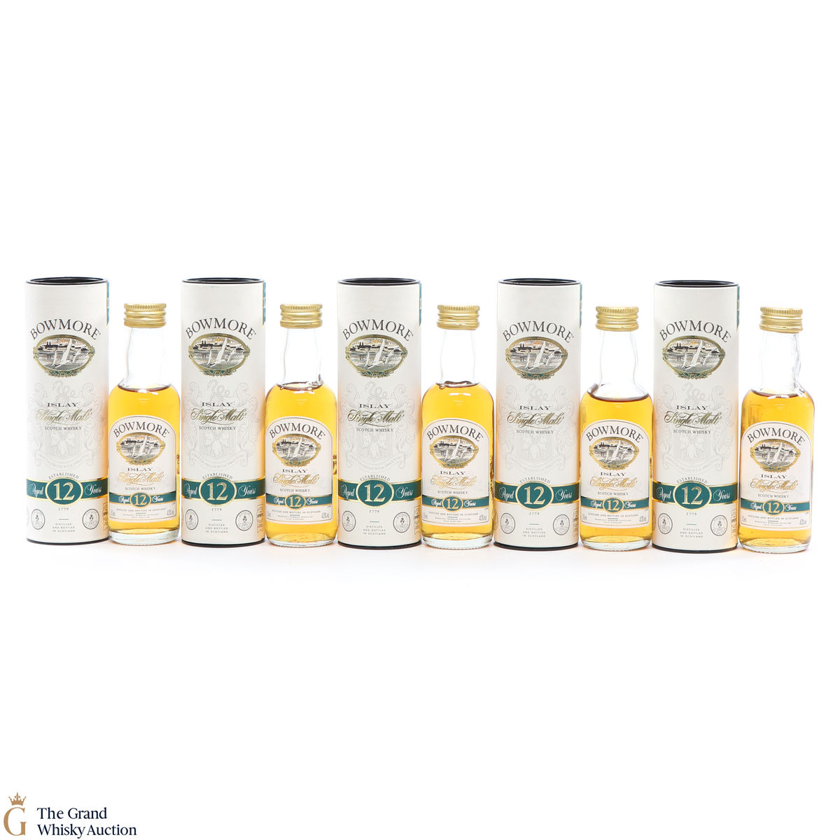 Bowmore - 12 Year Old 5 x 5cl