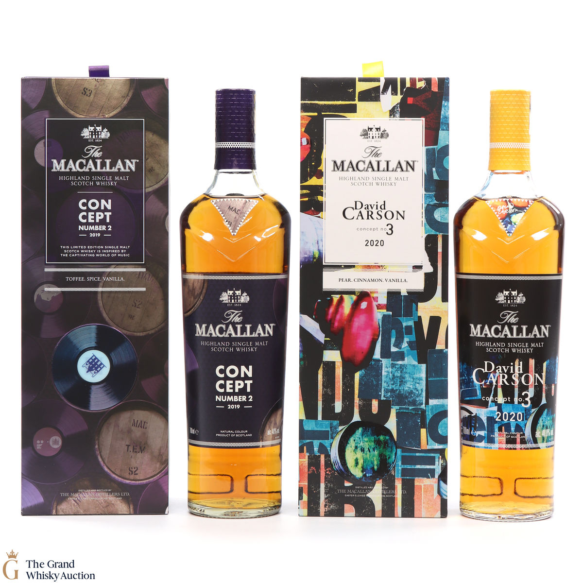 Macallan - Concept No.2 + No.3 (2 x 70cl)