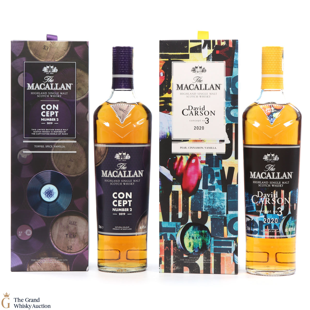 Macallan - Concept No.2 + No.3 (2 x 70cl)