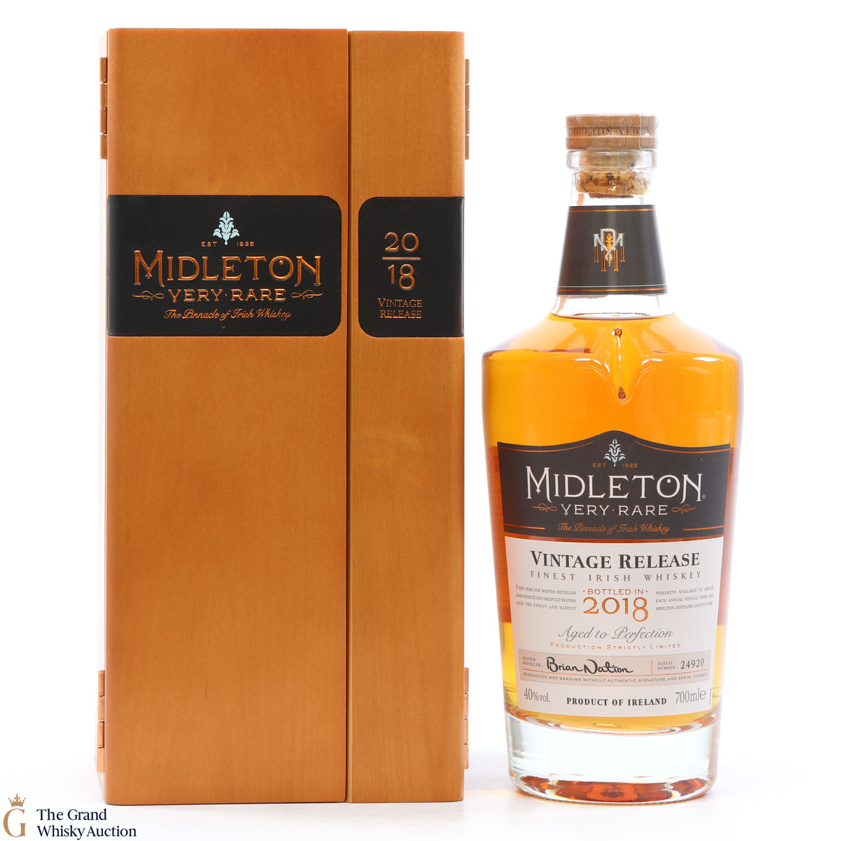 Midleton - Very Rare - 2018 Vintage Release - Irish Whiskey