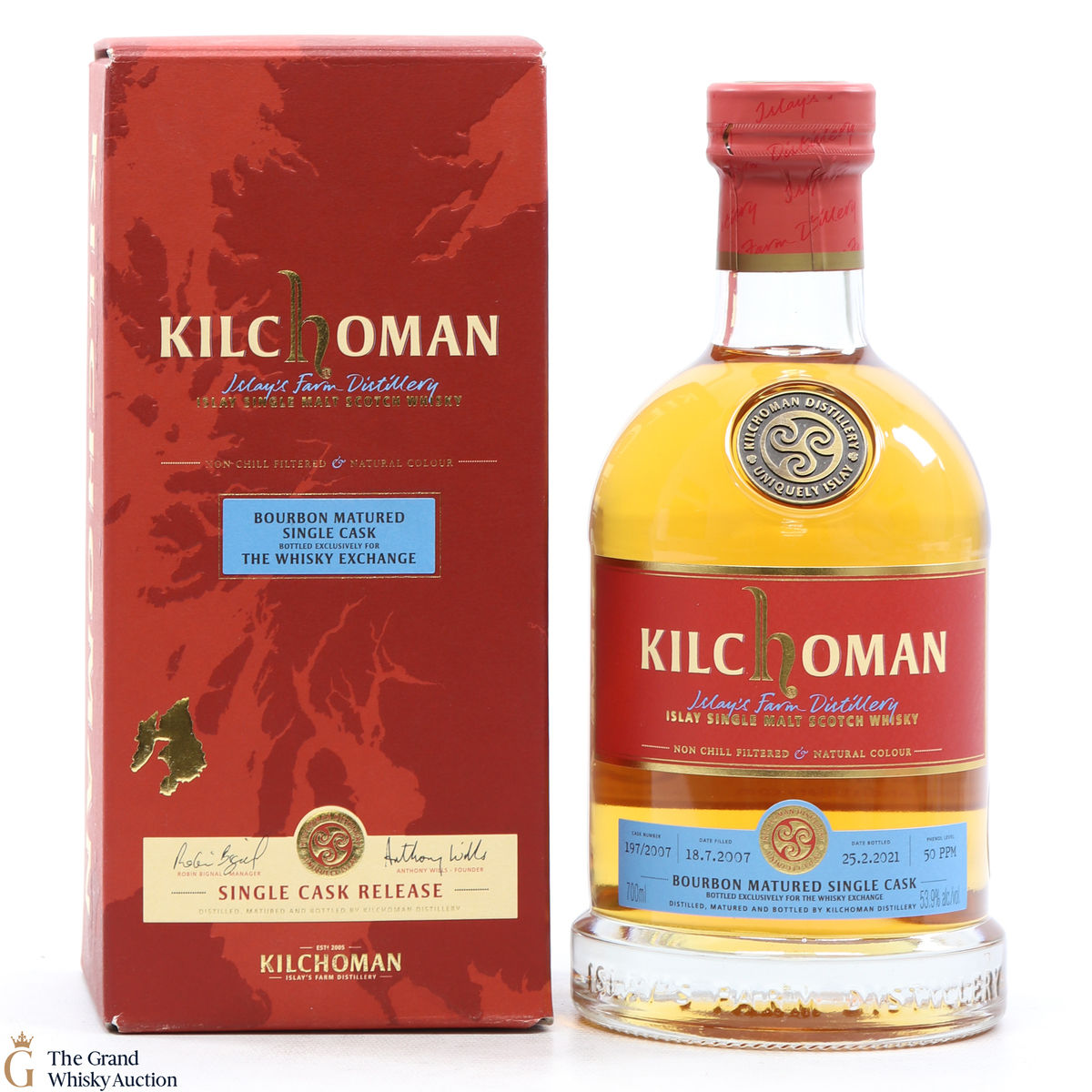 Kilchoman - 13 Year Old 2007 #197 - The Whisky Exchange 