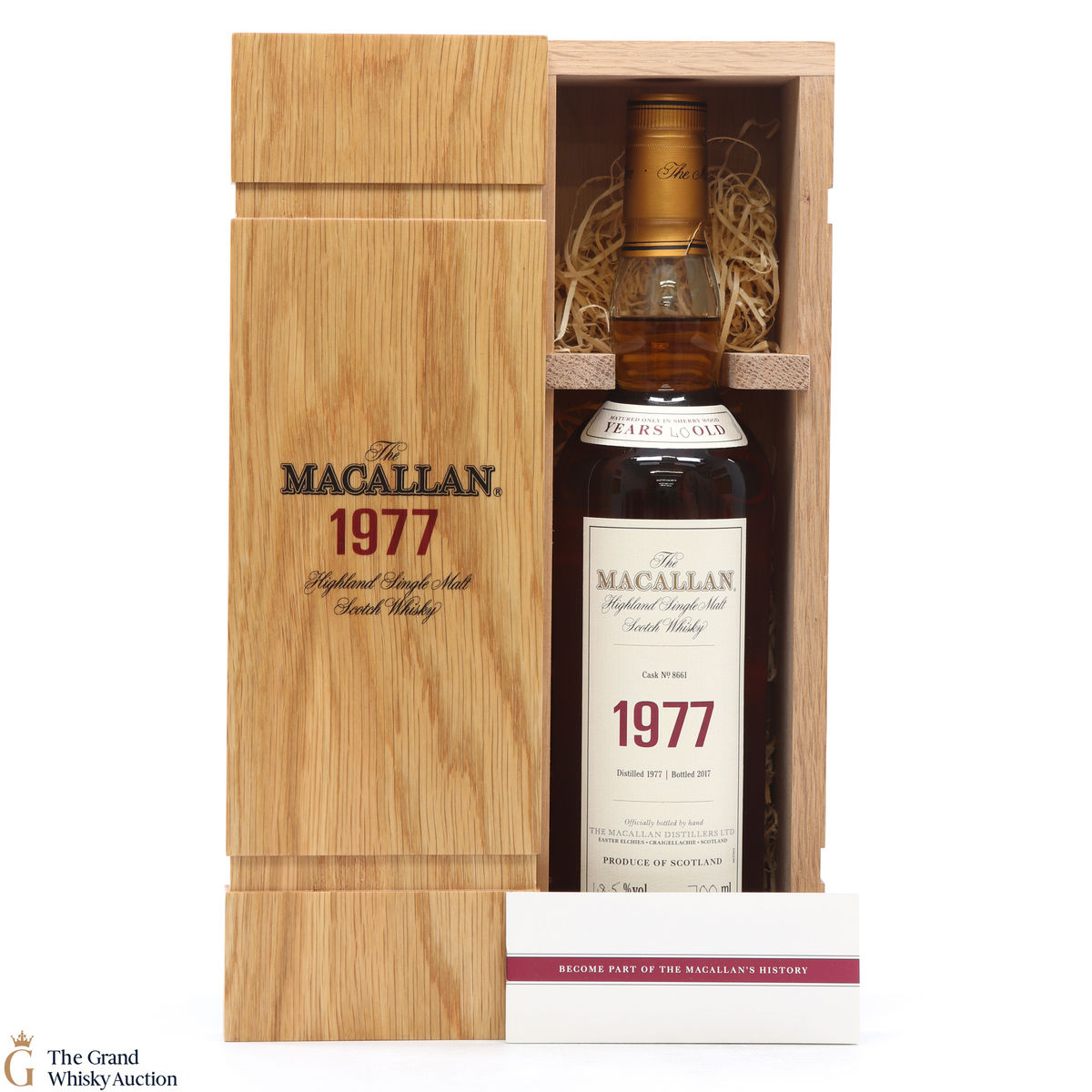 Macallan - 40 Year Old 1977 #8661 - Fine & Rare