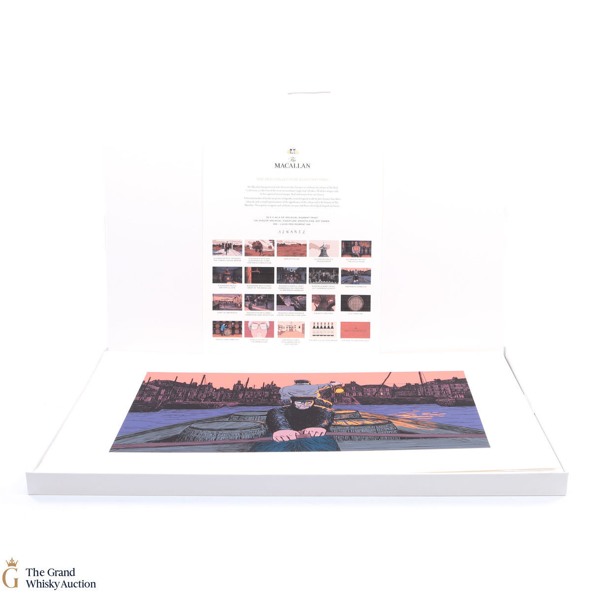 Macallan - The Red Collection Illustrations Javi Aznarez