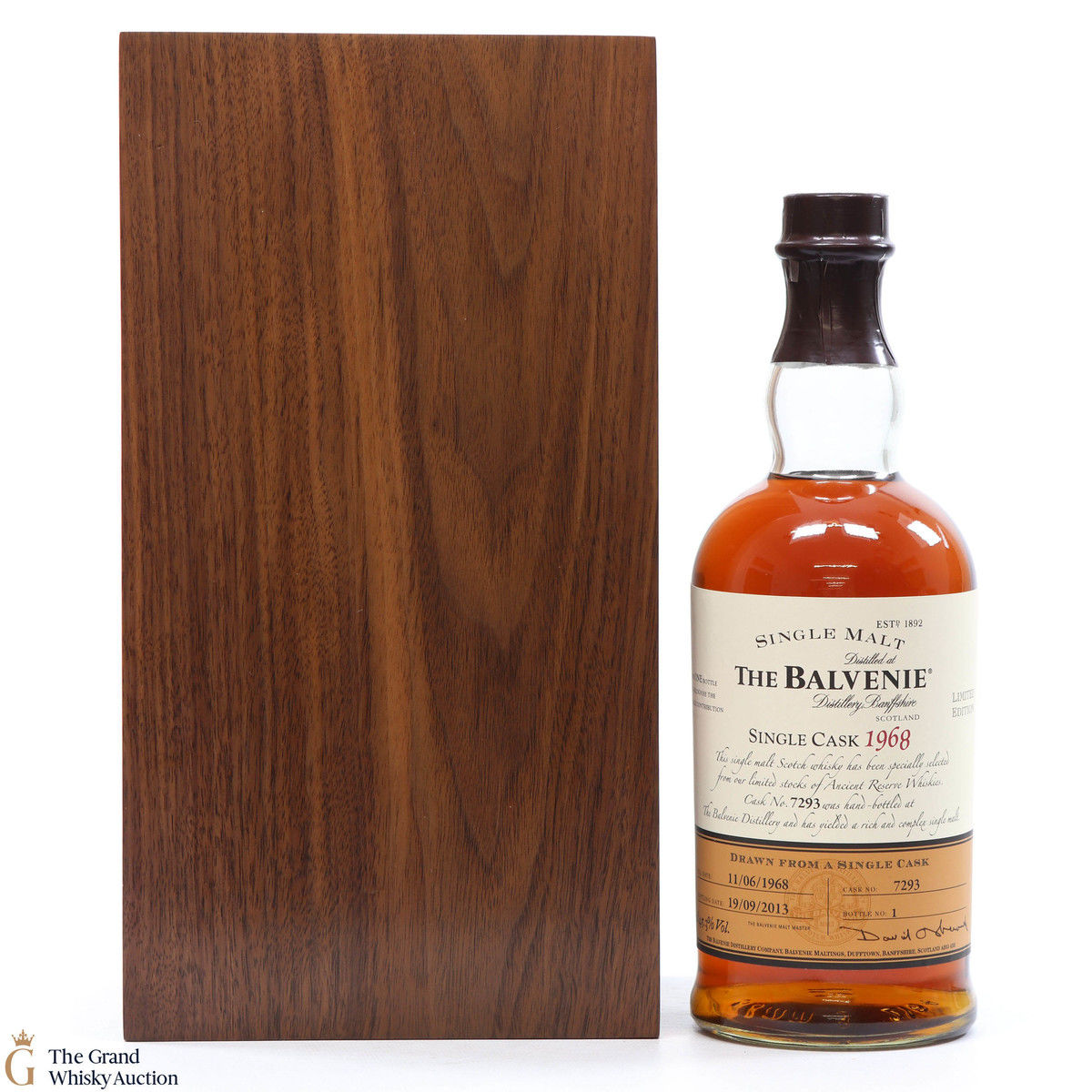 Balvenie - 45 Year Old 1968 Bottle 1 of 1 #7293