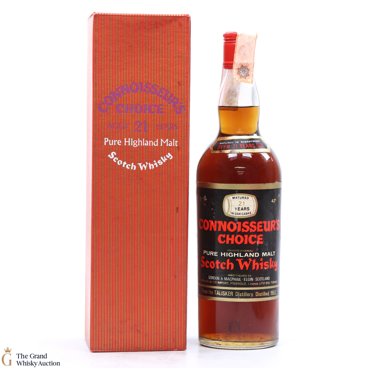 Talisker - 21 Year Old 1952 - Connoisseur's Choice 