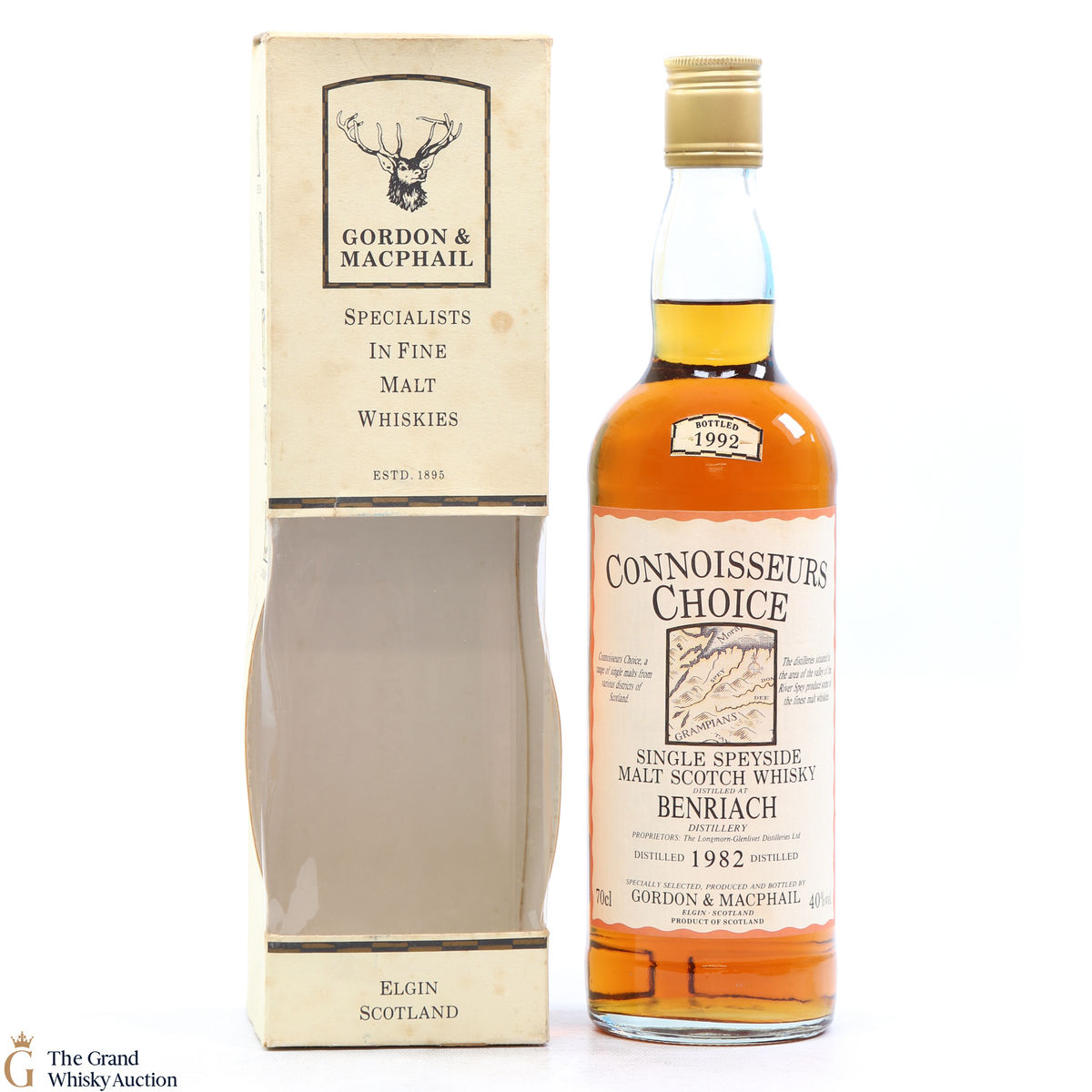 Benriach - 1982 Connoisseurs Choice 1992 G&M