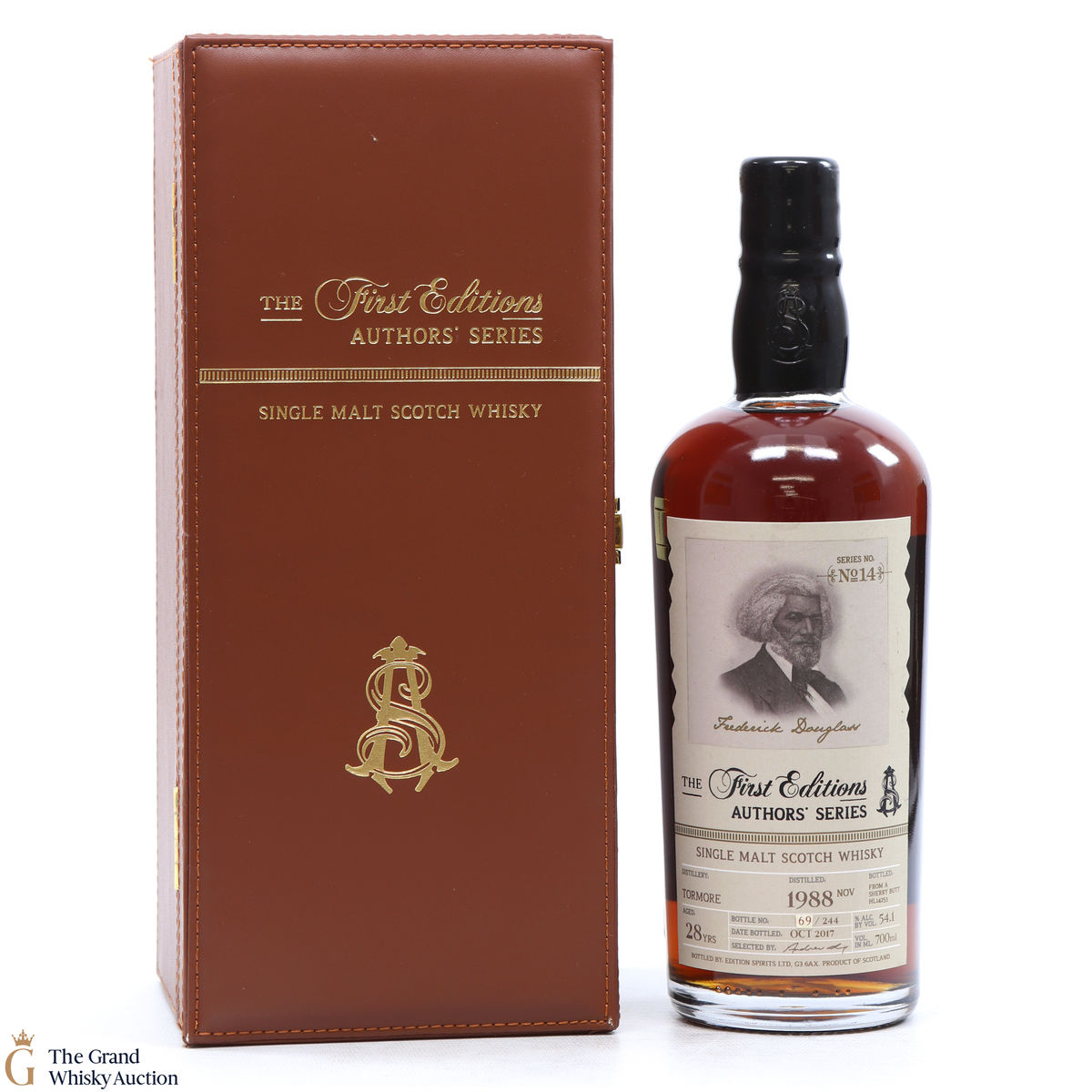 Tormore - 28 Single Malt 1988 First Editions Author Series Fredrick Douglas No.14