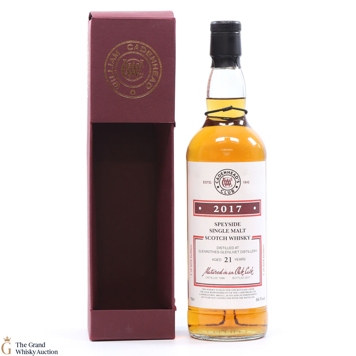 Glenrothes-Glenlivet - 21 Year Old - Cadenhead's Club