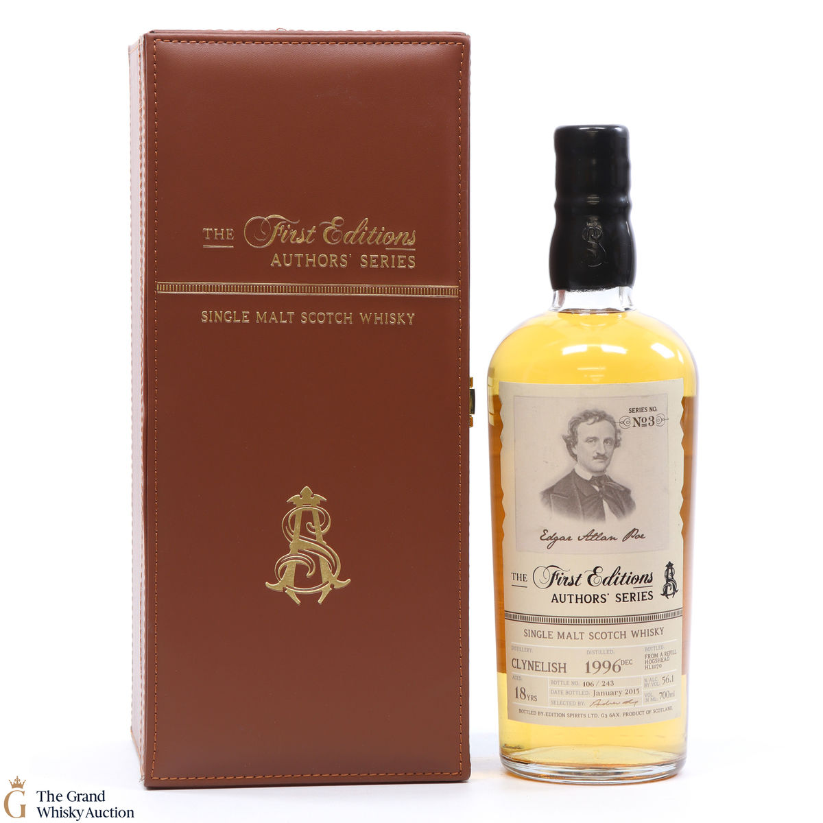 Clynelish - 18 Year Old 1996 - Authors' Series - 3rd Release - Edgar Allan Poe