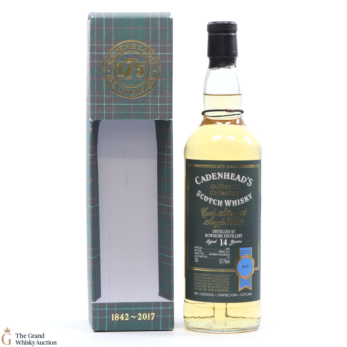 Bowmore - 14 Year Old - 2002 Cadenhead's Cask Strength
