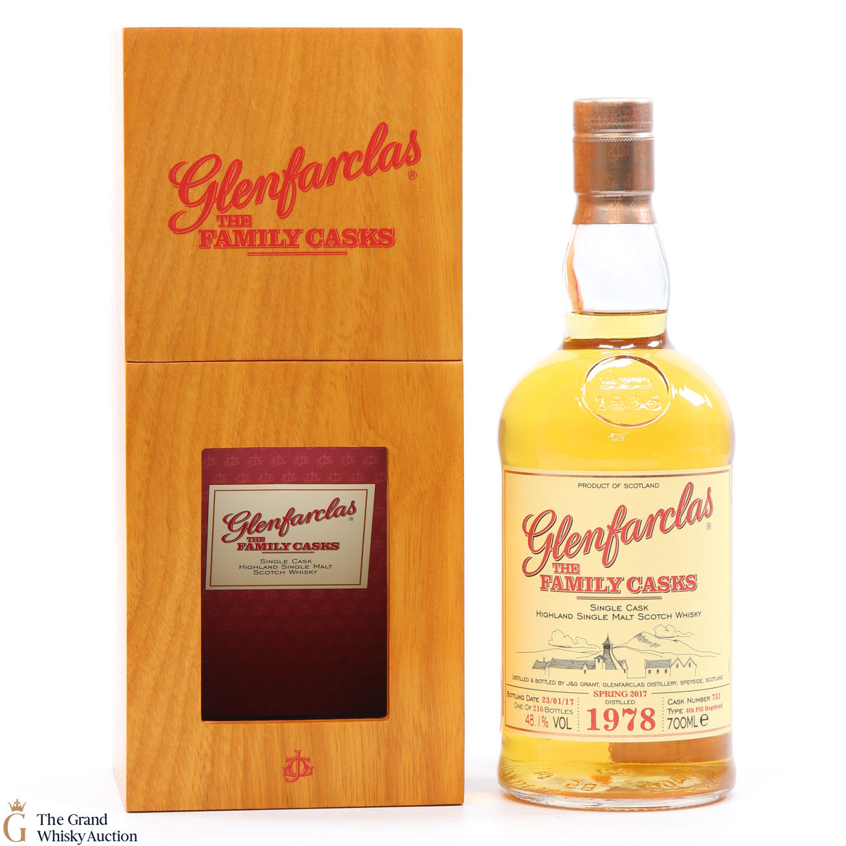 Glenfarclas - 1978 Family Cask #752 - Spring 2017