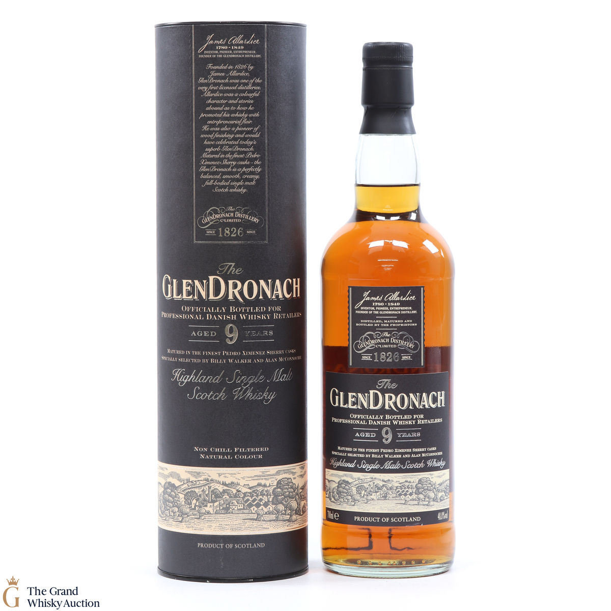 Glendronach - 9 Year Old "Darth Vader" - Danish Retail Exclusive