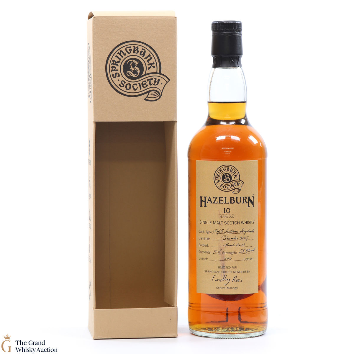 Hazelburn - 10 Year Old 2007 Sauterness - Springbank Society