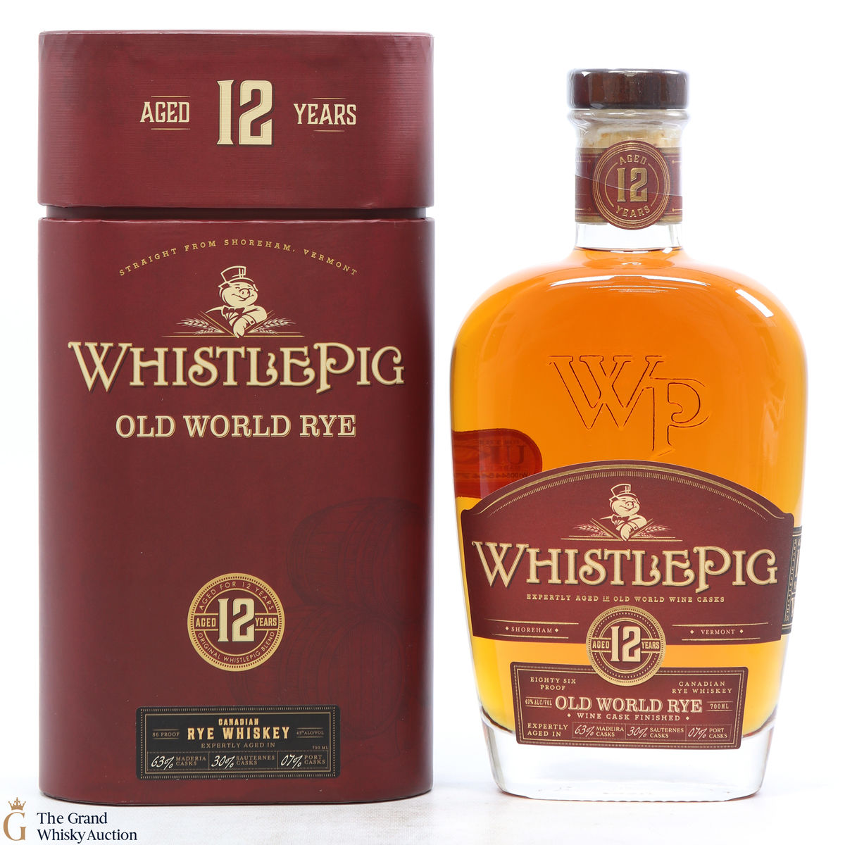 Whistlepig - 12 Year Old - Old World Rye 75cl