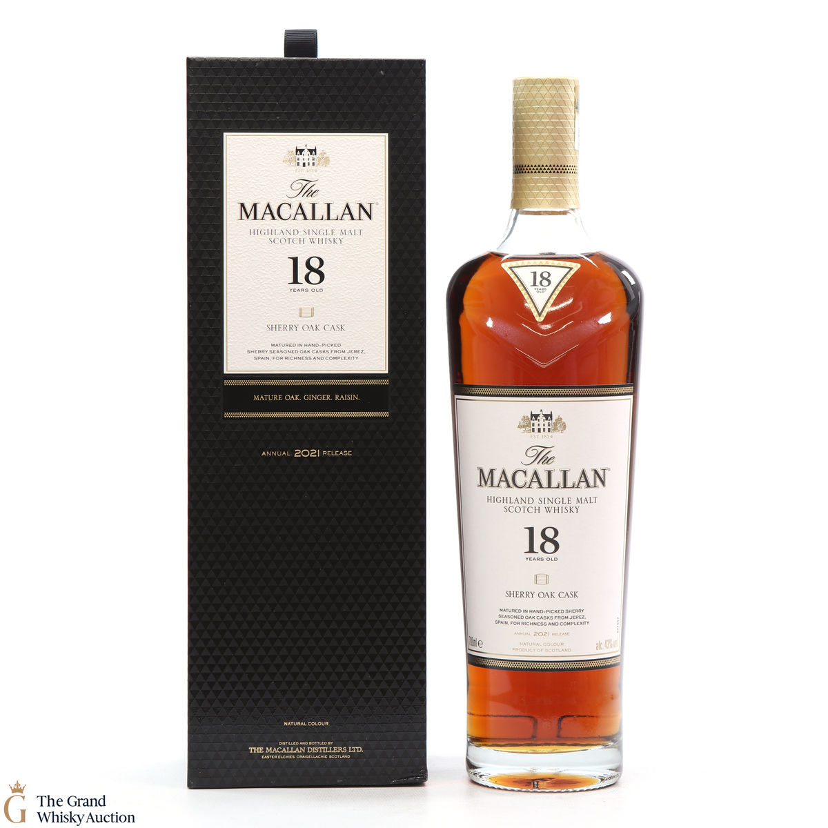 Macallan - 18 Year Old Sherry Oak (2021)