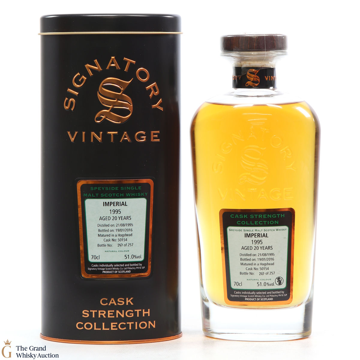 Imperial - 20 Year Old 1995 - Cask Strength - Signatory Vintage 